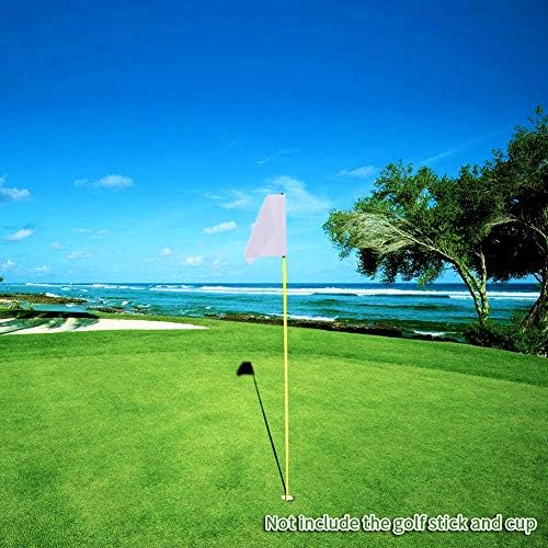 Green Golf Training Flag, Nylon Putting Green Target, Indoor/Outdoor Backyard - Image 7