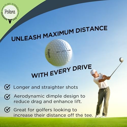 Polara Self-Correcting Golf Balls, Soft Feel, Straighter Flight - Image 2