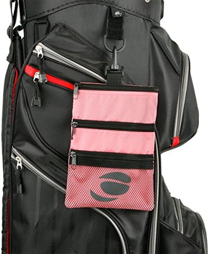 Orlimar Detachable Golf Accessory Pouch, 3 Zippered Pockets - Image 4