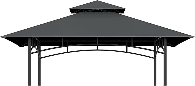 5x8 Grill Gazebo Replacement Top by COVBOARD