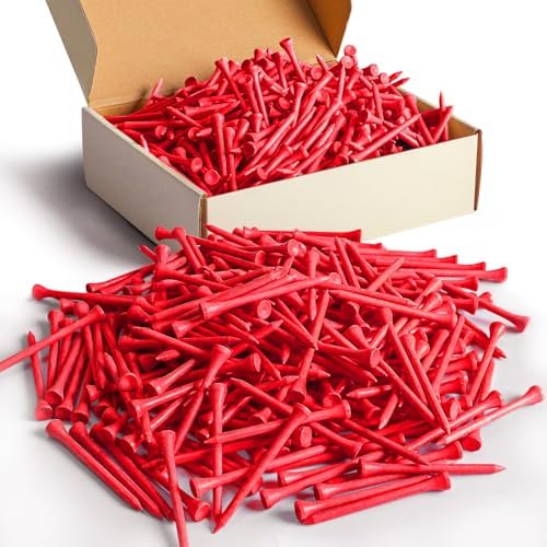FINGER TEN Golf Tees Wood Bulk by FINGERTENSport