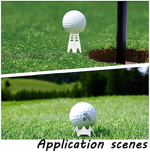 Golf Simulator Tees, Plastic Indoor Golf Mat Tees Practice Turf and Driving - Image 6