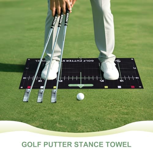 Golf Sure Stance Ball Position Trainer Towel - Image 4