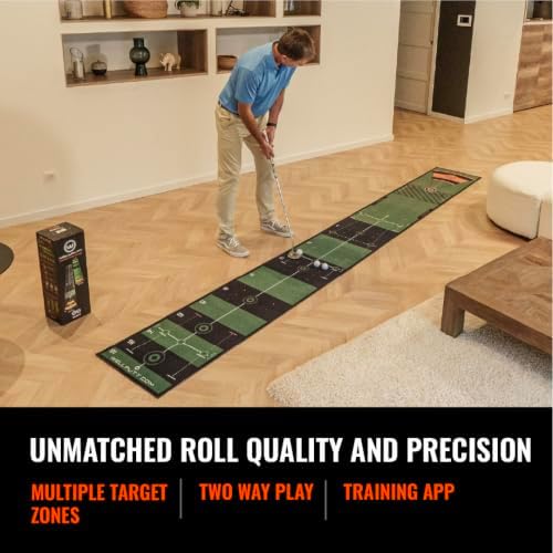 WELLPUTT - Golf Putting Training Mat - 13ft Green - Image 2