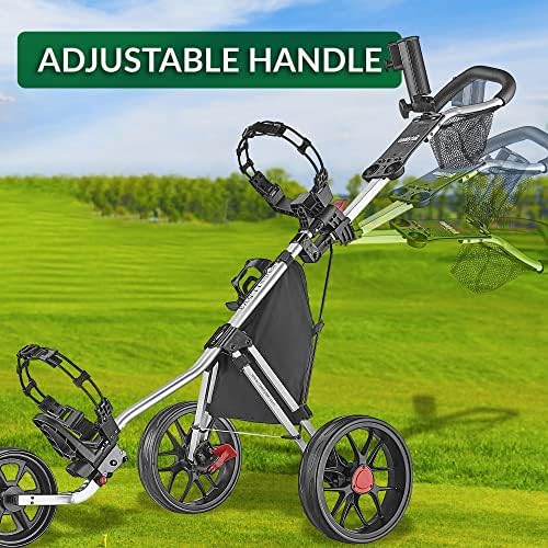 Caddytek CaddyLite 11.5 V3 Golf Push Cart - Image 5