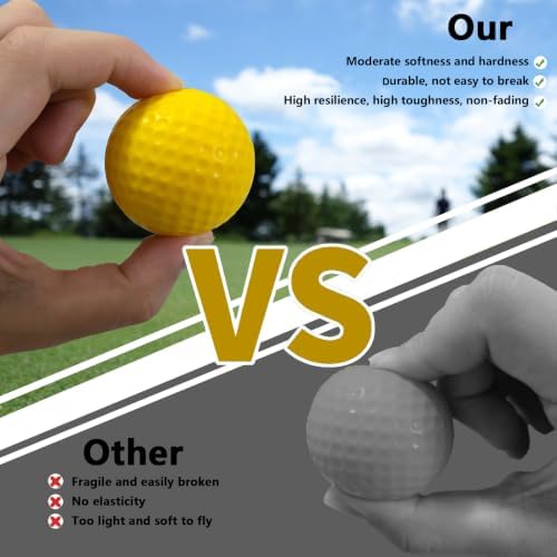 Foam Golf Practice Balls 16 or 54 Pack Soft Limited Flight Golf Balls - Image 3