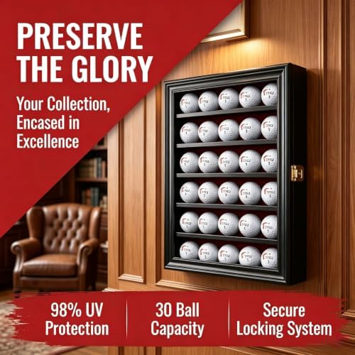 DisplayGifts Golf Ball Display Case - Image 2