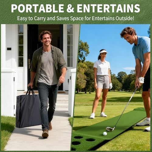 Wekin Golf Indoor Putting Green Mat - Image 4