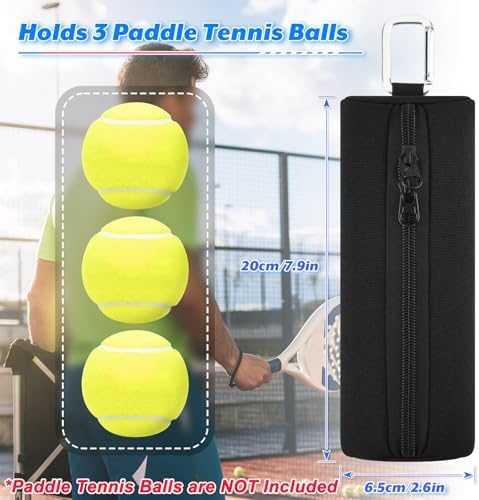 Padel Ball Holder Portable Paddleball Storage Bag - Image 2