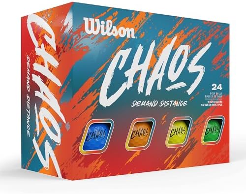 WILSON 2024 Chaos Golf Balls by Unknown