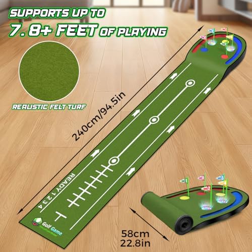 TERRAMUS Upgraded Golf Putting Mat - Image 5