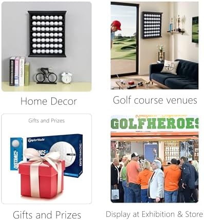Stylish Golf Ball Golf Ball Display Case - Image 4