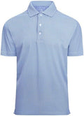 Alex Vando Mens Golf Shirt Moisture Wicking Classic Print Golf Shirts by AlexVando