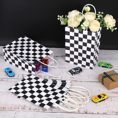 Hxezoc 12 Pieces Race Car Gift Bags - Image 4