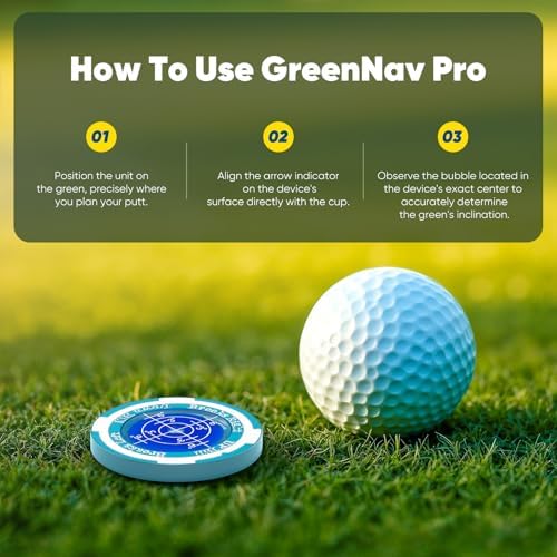 GreenNav Pro-High Precision Golf Green Reader & Golf Ball Marker - Image 5