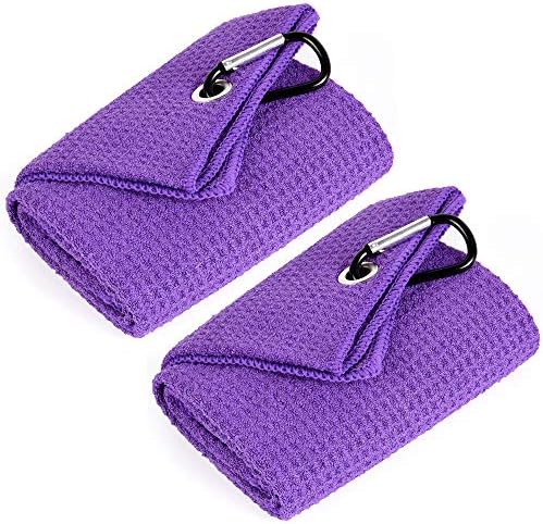 Mile High Life Tri-fold Golf Towel | 16" X 24" | Premium Microfiber Fabric | by MileHighLife