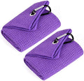 Mile High Life Tri-fold Golf Towel | 16" X 24" | Premium Microfiber Fabric | by MileHighLife