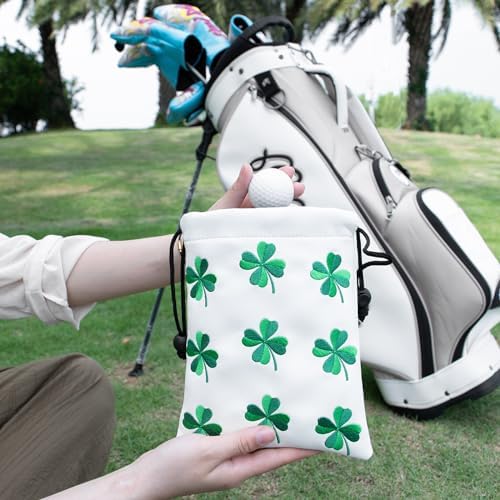 Golf Valuables Pouch Bag with Drawstrings Closure - Image 3