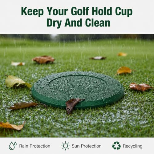 3 Sets Golf Hole Cup with Cover, Golf Cups - Image 6