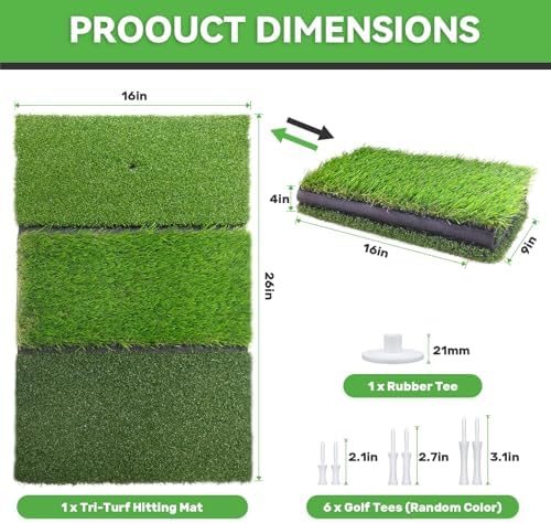 COSPOPTIC Golf Hitting Mat - Image 5