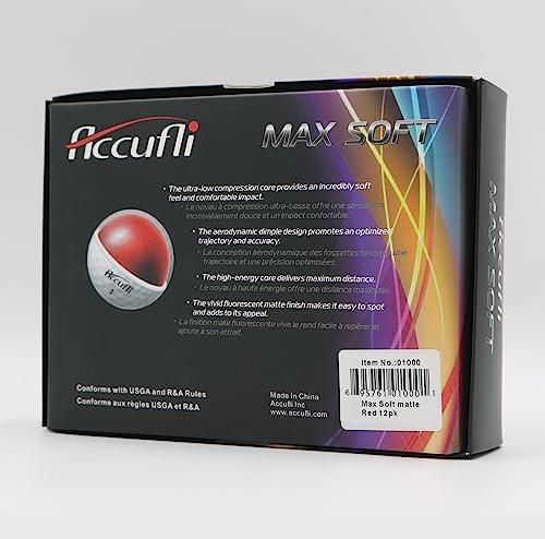 ACCUFLI Max Soft Matte Golf Balls - Image 3