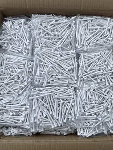 TH Golf 1000 Pcs 70mm 2 3/4 inch Bamboo Golf Tees | Multiple Colour Options | - Image 2