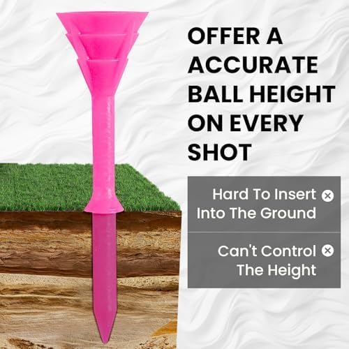 Amy Sport Unbreakable Golf Tees Plastic 3 1/4 inch - Image 5
