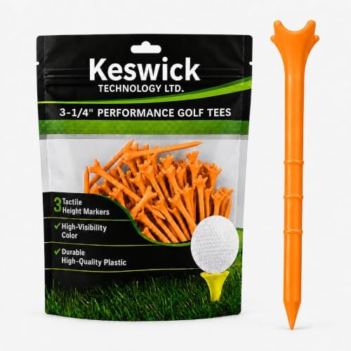 100/150 Pack Professional Plastic Golf Tees 3-1/4", Premium Durable Golf Tee by Unknown