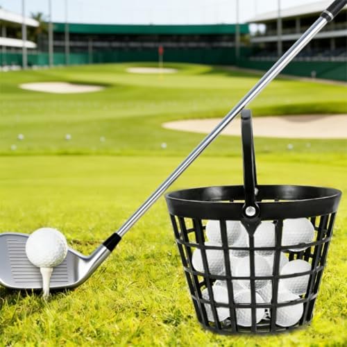 Black Golf Ball Basket Container Case Bucket - Image 6
