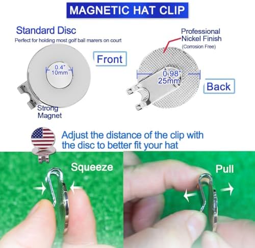 10 Pcs Value Golf Ball Markers - Image 2