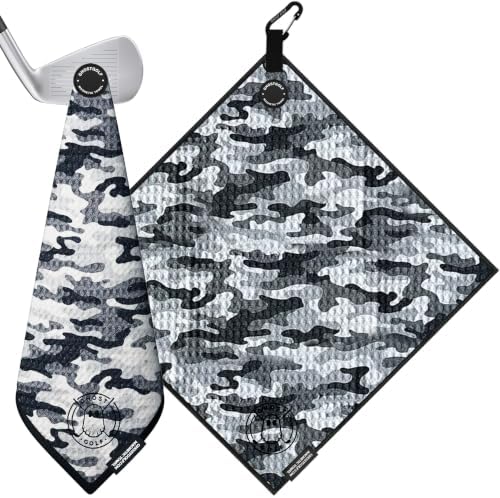 Ghost Golf Magnetic Towel, Ultra-Absorbent Microfiber Golf Towel by GhostGolf