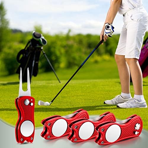 Skylety 4 Pcs Golf Divot Repair Tool Foldable - Image 5
