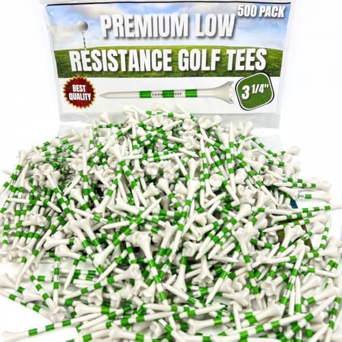 Plastic Golf Tees 3 1/4 Best Golf Tees by AgainstTheGrain
