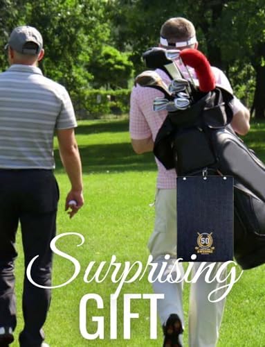 50th Birthday Gifts Golf for Men Golfer, Funny Golf Towels for Golf Lovers - Image 5