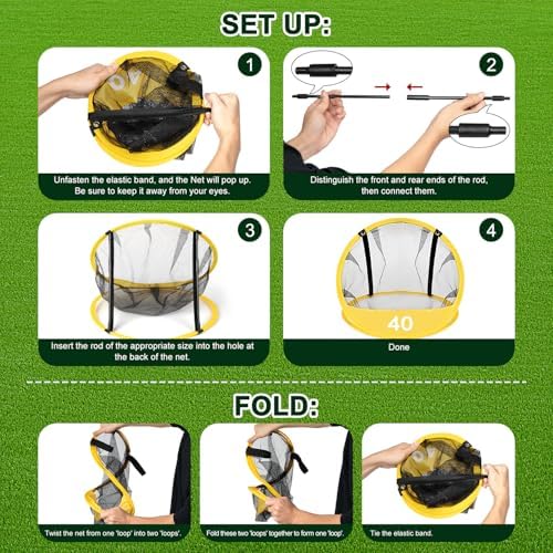 Golf Chipping Net Pop-Up Practice Nets - Image 4