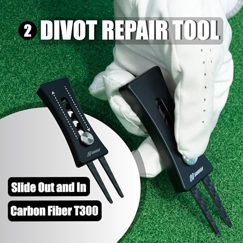 SANDIAN, All-in-1 Value Pak, Adjustable Golf Tee Height Setter - Image 4