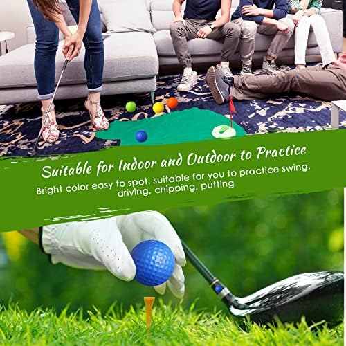 Yunsailing 50 Pack Foam Golf Practice Balls Realistic Feel Flight Training Golf - Image 4