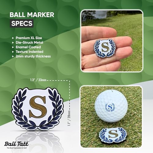 – S Monogram Golf Ball Stamp - Image 5