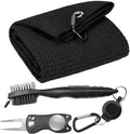 VIVIDLY Waffle Microfiber Golf Towel Set by VIVIDLY