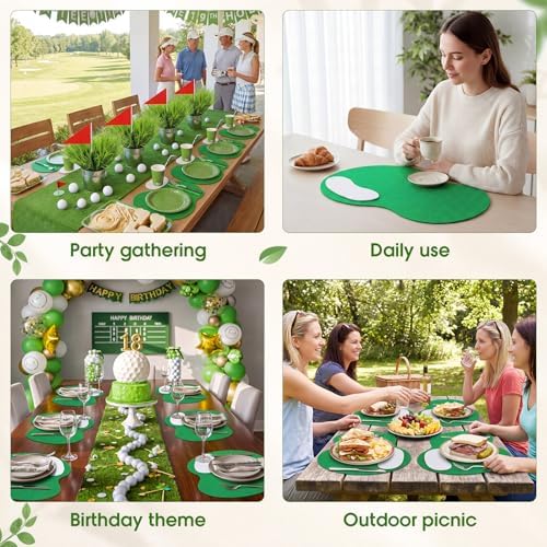 4 Golf Placemats and 4 Coasters - Image 5