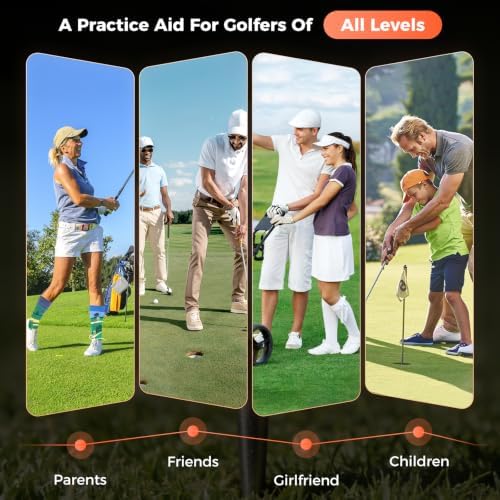 Golf Alignment Sticks Holder, Golf Training Aid - Image 7