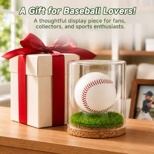 Rocalt Baseball Display Case, Real Glass Holder - Image 4