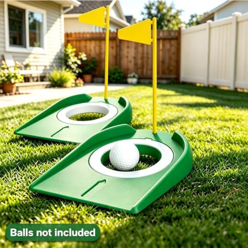Golf Putting Green Indoor Set, 2 Pack Cup - Image 3