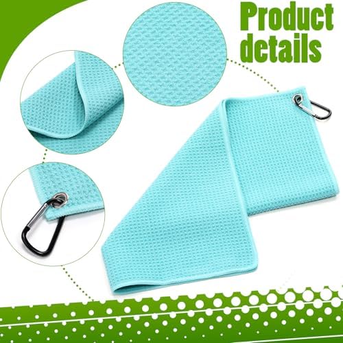 Remagr 4 Pack Golf Towel 16 x 16‘' - Image 3