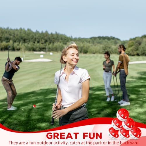 Junkin 50 Pack Practice Golf Balls Limited Flight Plastic Impact Golf Balls - Image 5