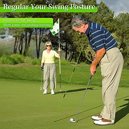 MoKo Golf Alignment Stick, 2 Set Golf Alignment Rods, Posture Corrector - Image 5