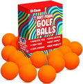 Foam Golf Balls Bulk 40, 24 or 15 Pack Practice Golf Ball Multicolor 41mm by D-Xam