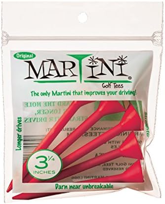 Martini Golf Tees 3-1/4" Durable Plastic Tees by Unknown