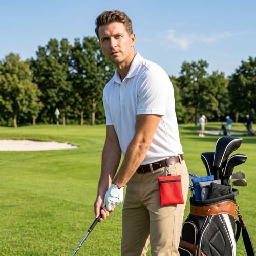 12 Pcs Golf Tee Bag Set 6.7 x 5.5 Inch Utility Pouch - Image 5