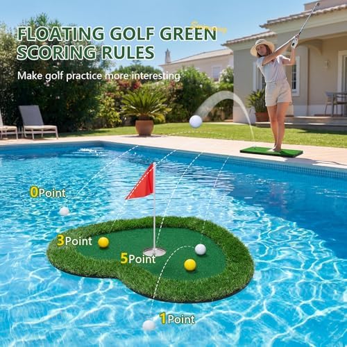 Wekin Floating Golf Putting Green 35"x28" - Image 6